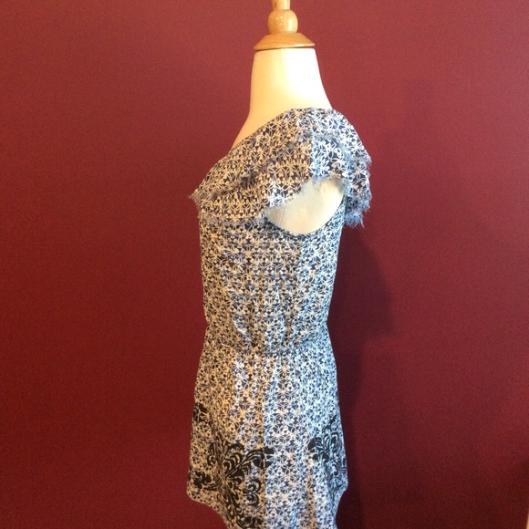 Free people Sz M one shoulder tunic top EUC - Picture 6 of 6